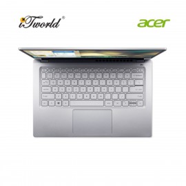 [Intel EVO l Pre-order] Acer Swift 3 SF314-512-54ES Laptop (i5-1240P,8GB,512GB SSD,Intel Iris Xe,H&S,14”QHD,W11H,Silver) [ETA:3-5 working days]
