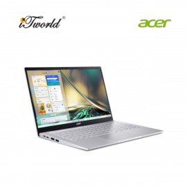 [Intel EVO l Pre-order] Acer Swift 3 SF314-512-54ES Laptop (i5-1240P,8GB,512GB SSD,Intel Iris Xe,H&S,14”QHD,W11H,Silver) [ETA:3-5 working days]