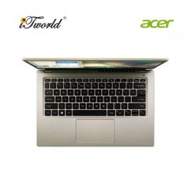 [Pre-order] Acer Swift 3 SF314-512-577V Laptop (i5-1240P,8GB,512GB SSD,Intel Iris Xe,H&S,14”QHD,W11H,Gold) [ETA:3-5 working days]