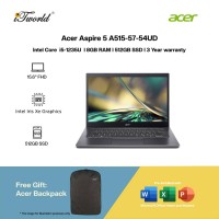 [Pre-order] Acer Aspire 5 A515-57-54UD Laptop (i5-1235U,8GB,512GB SSD,Intel Iris Xe,H&S,15.6"FHD,W11H,Gray) [ ETA: 3-5 Working Days]