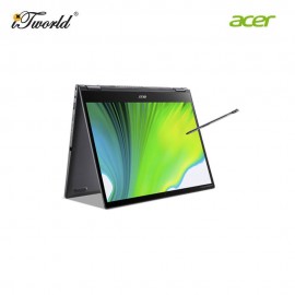 Acer Spin 5 SP513-55N-53Q7 NBK (Spin5,i5-1135G7,8GB,512GB SSD,Iris Xe Graphics,13.5"QHD Touch,W10H,Grey) [FREE] Acer Backpack + Acer Stylus Pen 