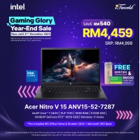 Acer Nitro V 15 ANV15-52-7287 (NVIDIA??® GeForce RTX™ 4050 | C 7 240H | 15.6” FHD | 16GB RAM | 512GB SSD | Windows 11 Home)