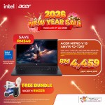Acer Nitro V 15 ANV15-52-7287 (NVIDIA  ® GeForce RTX™ 4050 | C 7 240H | 15.6” FHD | 16GB RAM | 512GB SSD | Windows 11 Home)