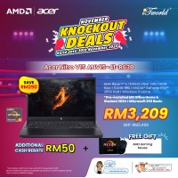 Acer Nitro V15 ANV15-41-R63B Gaming Laptop (AMD Ryzen™ 5 7535HS | 15.6” FHD | 16GB RAM | 512GB SSD | NVIDIA??® GeForce RTX™ 3050 | Windows 11 Home | Microsoft Office Home & Student + Microsoft 365)