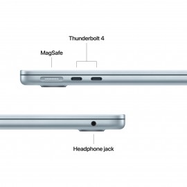 (Great Eastern) Apple 13-inch MacBook Air, M5 chip with 10‑core CPU and 8‑core GPU, 16GB, 512GB SSD - Sky Blue