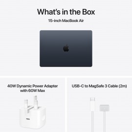 (Great Eastern) Apple 15-inch MacBook Air, M5 chip with 10‑core CPU and 10‑core GPU, 16GB, 1TB SSD - Midnight