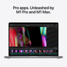 Apple 16-inch MacBook Pro M1 Pro chip with 10core CPU and 16core GPU, 512GB SSD - Space Grey