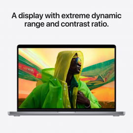 Apple 16-inch MacBook Pro M1 Pro chip with 10core CPU and 16core GPU, 512GB SSD - Space Grey