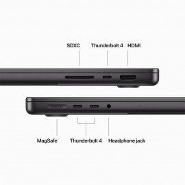 (Pre-order) 14-inch MacBook Pro: Apple M3 Pro chip with 11‑core CPU and 14‑core GPU, 512GB SSD - Space Black (ETA: from 8 Dec onwards)