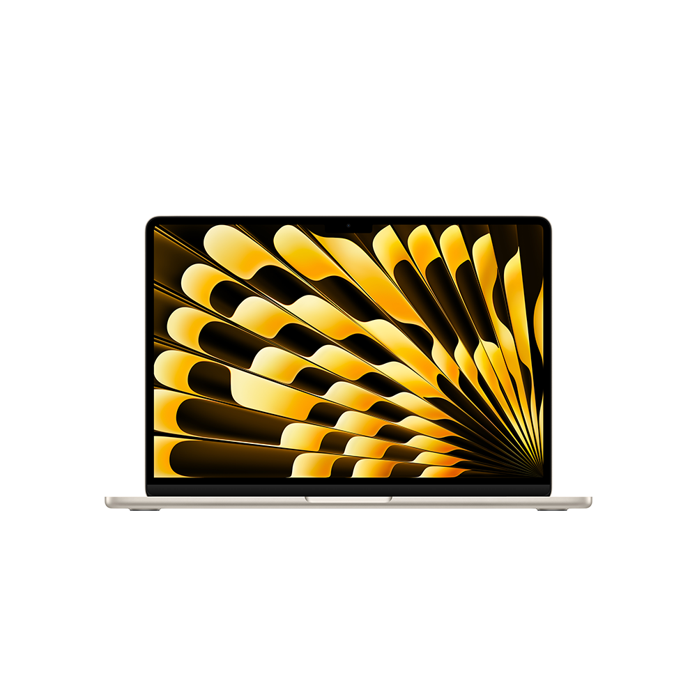 Apple 13-inch MacBook Air, M4 chip with 10-core CPU and 10-core GPU, 16GB, 512GB SSD - Starlight