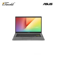 Asus Vivobook S14 M433I-AEB004TS Laptop Indie Black (Ryzen7 4700U,8GB,512GB,14"FHD,W10) [FREE] Asus Backpack + Pre-installed with Microsoft Office Home and Student 