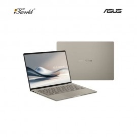ASUS Zenbook A14 UX3407Q-ASB0226WS Laptop (SnapdragonX X1 26 100 | 14” WUXGA | 32GB RAM | 1TB SSD | Qualcomm Adreno GPU | Windows 11 Home | Office Home 2024 + Office 365)