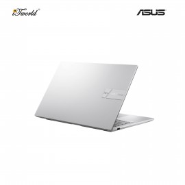 ASUS Vivobook 15 A1504V-ABQ269WS Laptop (Intel Core 5-120U | 15.6" FHD | 16GB RAM | 512GB SSD | Intel Graphics | Windows 11 Home | Microsoft Office Home 2024 + Microsoft 365 Basic | Silver)