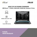 ASUS TUF A15 FA506N-CGHN069W Gaming Laptop (AMD Ryzen™ 7 7445HS | 15.6” FHD | 16GB RAM | 512GB SSD | NVIDIA  ® GeForce RTX™ 3050 | Windows 11 Home)