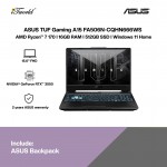 ASUS TUF Gaming A15 FA506N-CQHN666WS Gaming Laptop (AMD Ryzen™ 7 170 |15.6" FHD | 16GB RAM | 512GB SSD | NVIDIA  ® GeForce RTX™ 3050 | Windows 11 Home | Preinstalled with Microsoft Office Home 2024 + Microsoft 365 Basic)