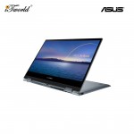 Asus ZenBook Flip UX363E-AHP742WS Laptop Pine Grey (i5-1135G7,8GB,512GB SSD,Intel Iris Xe,13.3"OLED FHD,W11) [FREE] Asus Sleeve + Stylus + Pre-installed with Microsoft Office Home and Student