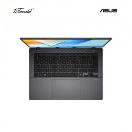 Asus Vivobook S14 S3407V-ALY268WS Laptop (Intel  ® Core™ 5 210H | 14” WUXGA | 16GB RAM | 1TB SSD | Intel  ® UHD Graphics | Windows 11 Home | Microsoft Office Home 2024 + Microsoft 365 Basic)