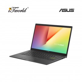 [Pre-order] Asus Vivobook 14 K413E-AAM1798TS Laptop (i7-1165G7,8GB,512GB SSD,Intel Iris Xe,H&S,14"FHD,W10H,Black) [ETA: 3-5 working days]
