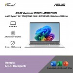 ASUS Vivobook M1607K-AMB073WS Laptop (AMD Ryzen™ AI 7 350 | 16" WUXGA | 16GB RAM | 512GB SSD | AMD Radeon™ Graphics | Windows 11 Home |Microsoft Office Home 2024 + Microsoft 365)