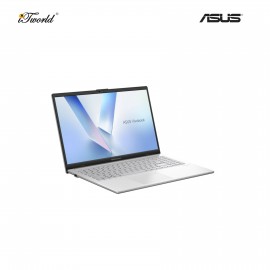 ASUS Vivobook Go E1504F-ABQ051WSP Laptop (AMD Ryzen 5 40 | 15.6" FHD | 16GB RAM | 512GB SSD | AMD Radeon Graphics | Windows 11 Home | Microsoft Office Home 2024 + Microsoft 365 Basic | Silver)