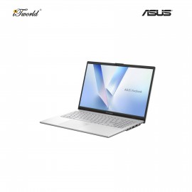 ASUS Vivobook Go E1504F-ABQ051WSP Laptop (AMD Ryzen 5 40 | 15.6" FHD | 16GB RAM | 512GB SSD | AMD Radeon Graphics | Windows 11 Home | Microsoft Office Home 2024 + Microsoft 365 Basic | Silver)