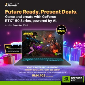 ASUS Gaming V16 V3607V-HRP206WS Gaming Laptop (NVIDIA??® GeForce RTX™ 5050 | Intel??® Core™ 5 210H | 16" WUXGA | 16GB RAM | 512GB SSD | Windows 11 Home |Microsoft Office Home 2024 + Microsoft 365)