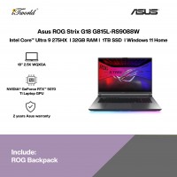ASUS ROG Strix G18 G815L-RS9088W Gaming Laptop (NVIDIA??® GeForce RTX™ 5070 Ti | Intel??® Core™ Ultra 9 275HX | 18” 2.5K WQXGA | 32GB RAM | 1TB SSD | Windows 11 Home)