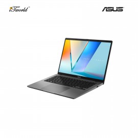 ASUS Vivobook S M3407H-ASF220WS Laptop (AMD Ryzen 5 220 | 14" WUXGA OLED | 16GB RAM | 512GB SSD | AMD Radeon Graphics | Windows 11 Home | Microsoft Office Home 2024 + Microsoft 365 Basic | Gray)
