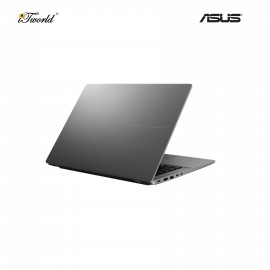 ASUS Vivobook S M3407H-ASF220WS Laptop (AMD Ryzen 5 220 | 14" WUXGA OLED | 16GB RAM | 512GB SSD | AMD Radeon Graphics | Windows 11 Home | Microsoft Office Home 2024 + Microsoft 365 Basic | Gray)