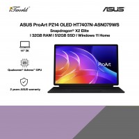 [Pre-order] ASUS ProArt PZ14 OLED HT7407N-ASN079WS Laptop (SD X2E88100,32GB,512GB,14",W11,BLK,H&S+M365) [ETA:6-8 working weeks if no delay]