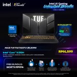 Asus TUF Gaming F16 FX607V-URL009W (NVIDIA  ® GeForce RTX™ 4050 | Intel Core 5-210 H | 16” WUXGA | 16GB RAM | 512GB SSD | Windows 11 Home) 