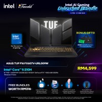 Asus TUF Gaming F16 FX607V-URL009W (NVIDIA??® GeForce RTX™ 4050 | Intel Core 5-210 H | 16” WUXGA | 16GB RAM | 512GB SSD | Windows 11 Home) 