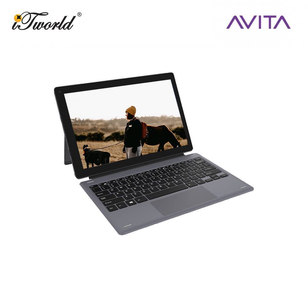 [Pre-Order l ETA:3-5 Days] AVITA MAGUS 2in1 Laptop NS12T5MYC42B-CH (N4020,4GB,64G eMMC,Intel UHD 600,12.2"FHD Touch,W10H,Grey)