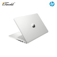 HP Laptop 14s-fq1048AU 14" FHD (AMD Ryzen 5 5500U, 512GB SSD, 8GB, AMD Radeon Graphics, W11H) - Silver [FREE] HP Backpack + Pre-Installed with Microsoft Office Home and Student (Grab/Touch & Go credit redemption : 1/8-31/10*)