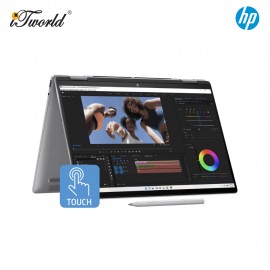 HP ENVY x360 14-fa0129AU Laptop (AMD Ryzen™ 5 8640HS | 14” WUXGA  | 16GB RAM | 512GB SSD | AMD Radeon™ Graphics | Windows 11 Home | Microsoft Office Home 2024 + Microsoft 365 Basic) 