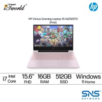 HP Victus 15-fa2320TX Gaming Laptop (NVIDIA??® GeForce RTX™ 5060 | Intel??® Core™ i7-13620H | 15.6" FHD | 16GB RAM | 512GB SSD | Windows 11 Home | Office+M365)