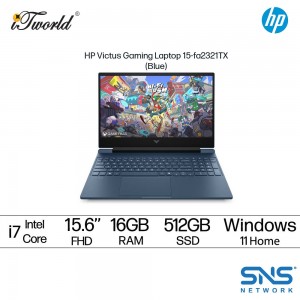 HP Victus 15-fa2321TX Gaming Laptop (NVIDIA??® GeForce RTX™ 5060 | Intel??® Core™ i7-13620H | 15.6" FHD | 16GB RAM | 512GB SSD | Windows 11 Home | Office+M365)