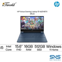 HP Victus Gaming Laptop 15-fa2548TX (Intel Core i5-13420H | 15.6" FHD | 16GB RAM | 512GB SSD | NVIDIA® GeForce RTX™ 3050 | Windows 11 Home | Preinstalled with Microsoft Office Home 2024 + Microsoft 365 Basic)