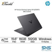 HP Victus Gaming Laptop 15-fa2724TX 15.6'' FHD (Intel??® Core™ i5-13420H | 16GB | 512GB | NVIDIA??® GeForce RTX™ 2050 Graphics | Windows 11 Home | Preinstalled Microsoft Office Home and Student 2024 + 1 Year Office 365 Basic)