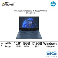 HP Victus Gaming Laptop 15-fb3229AX (AMD Ryzen™ 7-7445HS | 15.6" FHD | 8GB RAM | 512GB SSD | NVIDIA??® GeForce RTX™ 3050 | Windows 11 Home | Microsoft Office Home 2024 + Microsoft 365)