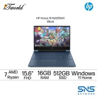 HP Victus 15-fb3255AX Gaming Laptop (AMD Ryzen™ 7 7445H |15.6" FHD | 16GB RAM | 512GB SSD | NVIDIA GeForce RTX 4050 | Windows 11 Home | Preinstalled with Microsoft Office Home 2024 + Microsoft 365 Basic)