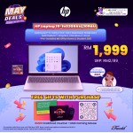 HP Laptop 15-fc0208AU (AMD Ryzen™ 5 7430U | 15.6” FHD | 16GB | 512GB SSD | AMD Radeon Graphics | Windows 11 Home | Preinstalled Microsoft Office Home & Student)