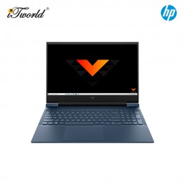 HP Victus Gaming Laptop 16-d0161TX 16.1" FHD (NVIDIA GeForce RTX 3050 4GB, i5-11400H, 512GB SSD, 8GB, W11H) - Performance Blue (Grab/Touch & Go credit redemption : 1/8-31/10*)
