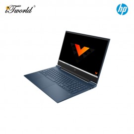 HP Victus Gaming Laptop 16-d0161TX 16.1" FHD (NVIDIA GeForce RTX 3050 4GB, i5-11400H, 512GB SSD, 8GB, W11H) - Performance Blue (Grab/Touch & Go credit redemption : 1/8-31/10*)