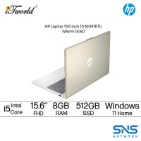 HP Laptop 15-fd0476TU 15.6'' FHD (Intel??® Core™ i5-1334U | 8GB | 512GB | Intel Iris Xe | Microsoft Office Home and Student + 1 Year Office 365 Basic)