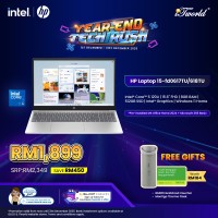 HP Laptop 15.6 inch 15-fd0617TU (Intel??® Core™ 5 120U | 8GB | 512GB SSD | Intel UHD Graphics | Preinstalled Microsoft Office Home 2024 + Microsoft 365 Basic | Windows 11 Home)