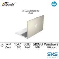 HP Laptop 15.6 inch 15-fd0617TU (Intel??® Core™ 5 120U | 8GB | 512GB SSD | Intel UHD Graphics | Preinstalled Microsoft Office Home 2024 + Microsoft 365 Basic | Windows 11 Home)