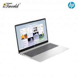 HP Laptop AI PC 15-fd2056TU (Intel  ® Core™ Ultra 5 225U | 15.6” FHD | 16GB RAM | 512GB SSD | Intel  ® Graphics | Windows 11 Home | Microsoft Office Home & Student 2024 + Microsoft 365 Basic)