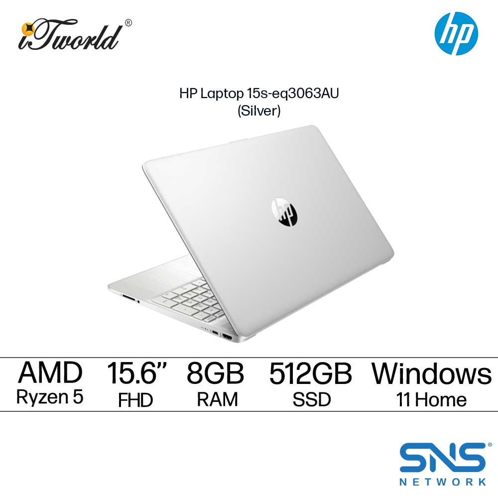 HP Laptop 15.6 inch 15-fd0617TU (Intel  ® Core™ 5 120U | 8GB | 512GB SSD | Intel UHD Graphics | Preinstalled Microsoft Office Home 2024 + Microsoft 365 Basic | Windows 11 Home)