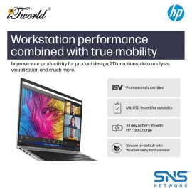 [Pre-order] HP ZBook Firefly 16 inch G11 Mobile Workstation PC (A7KW9PT) (Intel Core Ultra 7-155H | 16" | 16GB RAM | 512GB SSD | NVIDIA RTX A500 | Windows 11 Pro) [ETA: 8 working weeks if no delay]